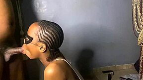 my next door neighbor gave such a good blowjob that i rewarded her with a nut