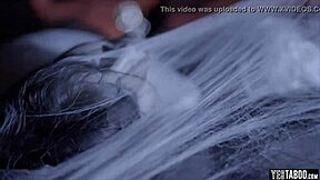 couple taken by aliens for live galactic sex show with rough blowjob