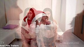 advent special with teen 18+ zee twins in outdoor lingerie scene nf057