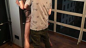 private lessons turned into me fucking my sexy teacher bent over