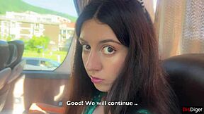 fucking teen 18+ russian girl in stockings with deepthroat anal and shaved pussy masturbation