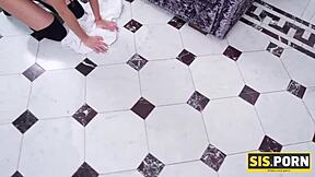 Lovelace gives stepsister false hope for pussy-nailing