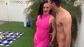 Step Family Sexy Picnic Turns Into Licking And Riding Big Ass.