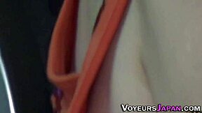 Asian teen 18+ gets filmed outdoors in high definition