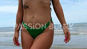 want to see me flash on the beach? come closer!