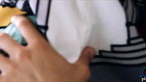 petite teen girl next door bangs big dick neighbor 😜🍆