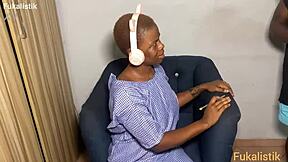 I am the naughty ebony student fucking my BBC teacher during maths homework lesson.