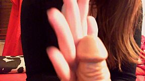 nicoletta puts feet in your face and wants your tongue to clean them all