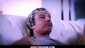 Can You Imagine The Stepson Using His Stepsister And Stepmom Freely?