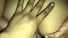 Wife spreads ass to show tattoo of my name