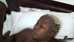 Oh, the neighbor cums twice on my big fat ass!