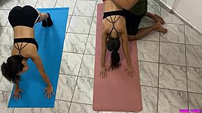 watch as the padrastro trains his two beautiful adopted hijastras and then fucks them hard?