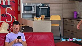 Playful step sis takes it too far with big cock