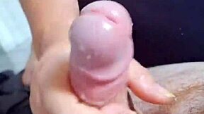 Young Stepdaughter Jerks Stepfather Alone At Home