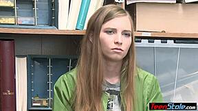 unusual dirty strip search of teen by mall cop