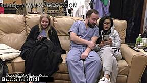 Jasmine Rose在坦帕医院被医生喷射阴毛