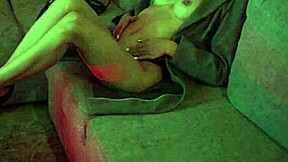 The beautiful yaira and her girlfriend spend the night at home