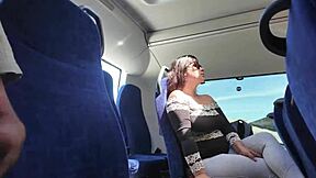 Exhibitionist Seduces Milf On Bus