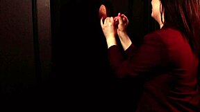 Student sucks cock at the gloryhole in a casual encounter.