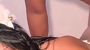 brunette kitty enjoys delicious fucking session