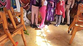 i invite tinder girl for dinner and end up paying for food with her pussy in cum covered missionary