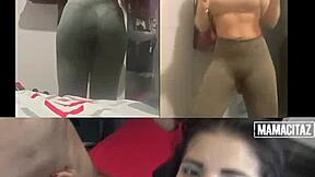 the rich colombian nicole medallo gets taken in doggy and swallows