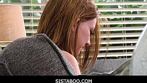 Stepsister can't get enough of stepbrother's cock?