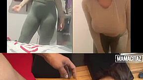 the rich colombian nicole medallo gets taken in doggy and swallows