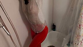 close up dreams of a big cock with a hot redhead pale white skin pussy creampie part 2