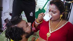 Is Desi Mallu Bhabhi Hardcore Gangbang With Four Local Boys Alone?