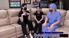 Is Mya the Bratty Orphan in Humiliating Cheerleading Physical by Dr. Tampa?