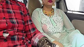 First time brother-in-law fucks sister-in-law in car