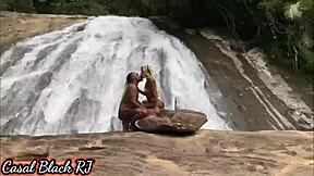 Brazilian Couple Discovers Magical Nature Spot For Intense Sex