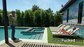 Babysitter Caught Breaking Into The House For Seduction