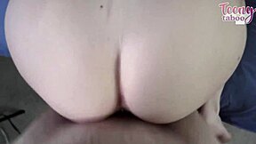 Sage Fox, Ride Your Stepdad Seth Brogan's Cock In Cowgirl For Creampie