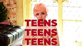 does this british teen suck and eat cum?