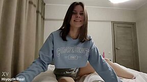 Cutie Stepsister Won't Let Watch TV in Peace!