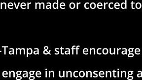 dr tampa emotionally humiliates alexa chang in latex backstage scene