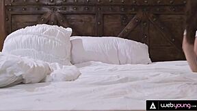 Naturally stacked bad influence april olsen seduces nerdy petite 18+ brunette jane wilde