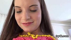 Innocent Teen Blows Dick In POV And Gets Snatch Fucked