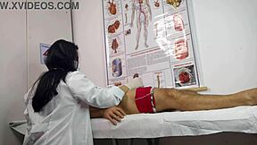 Nurse dives into patient's juicy pussy during hospital foreplay 😏