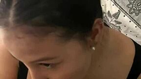 morena latina loves watching herself get fucked in front of mirror