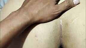 I play with my toy for the first time in anal.