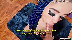 Is this innocent teen ready for her first blowjob?