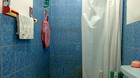 stepsisters peeing on each other in threesome with husband