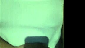 cute teen shows boobs while walking in public