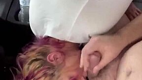 real hooker sucks and fucks bareback, swallows all the cum?