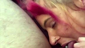 real hooker sucks and fucks bareback, swallows all the cum?