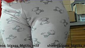 Milf Masturbates In Pajamas!