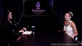 barbara sol and bia hot in podcast foreplay